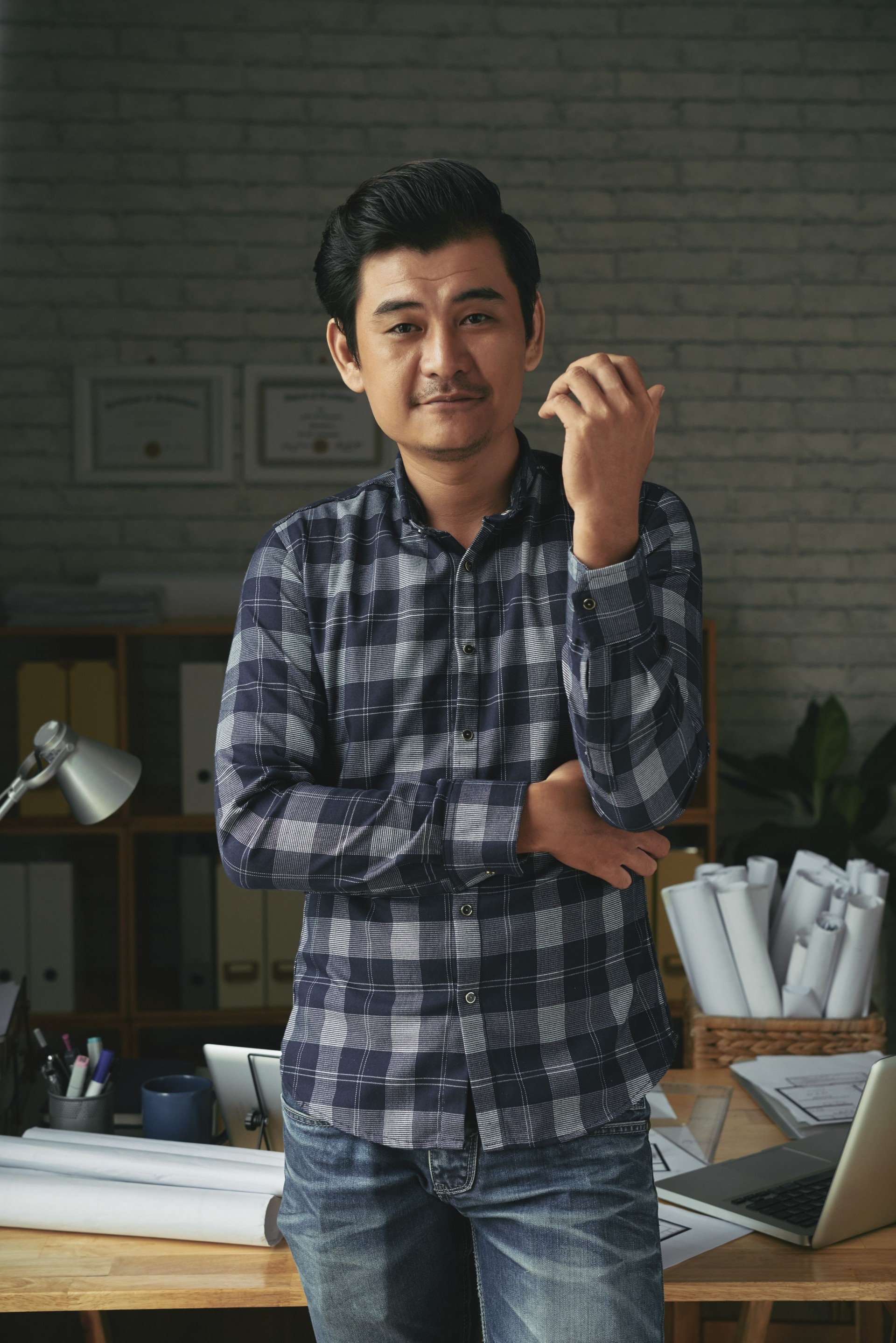 Architecture bureau worker